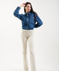 Donna CIGALA'S | Cigala'S Pantalone Bell Bottom Panna