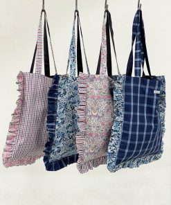 Donna GHIGLINO 1893 | Milly Bag Liberty And Tartan Fabric