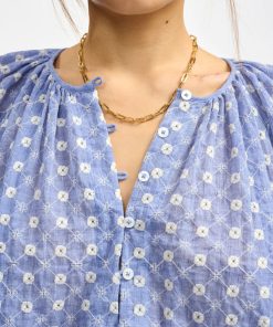 Donna BELLEROSE | Camicia Haity Maniche A Sbuffo Ricamata