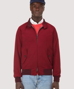 Uomo BARACUTA | Baracuta Harrington Jacket G9 Dark Red