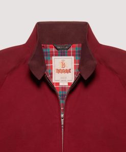 Uomo BARACUTA | Baracuta Harrington Jacket G9 Dark Red