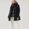 Donna WOOLRICH | Woolrich Artic Parka Melton Blue