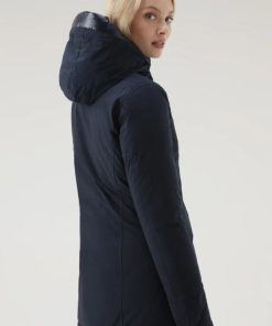 Donna WOOLRICH | Woolrich Artic Parka Melton Blue