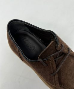 Uomo GHIGLINO 1893 | Bramante Shoes Suede Velour Brown