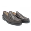 Uomo SAXONE OF SCOTLAND | Saxone Of Scotland Penny Loafer Pelle Marrone