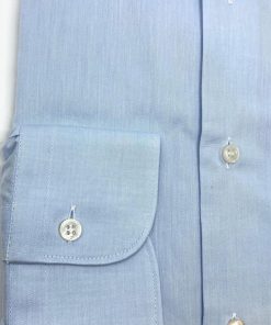 Uomo GHIGLINO 1893 | Camicia Twill Azzurro