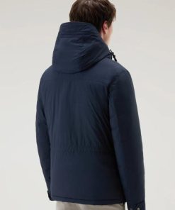 Uomo WOOLRICH | Giacca Woolrich Aleutian Field Jacket Col Melton Blue