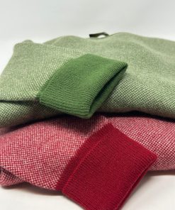 Uomo GHIGLINO 1893 | Maglione Girocollo Sale E Pepe 100% Puro Cashmere