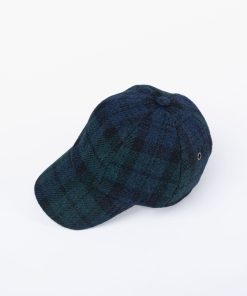 Accessori GHIGLINO 1893 | Blackwatch Harris Tweed Baseball Hat