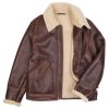 Uomo VALSTAR | Valstar Montone Aviator Jacket Shearling