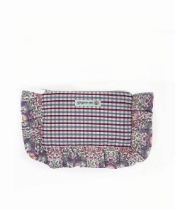 Accessori GHIGLINO 1893 | Pochette Lilla Liberty And Tartan Fabric