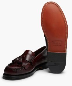 Uomo GH BASS WEEJUNS | G.H.Bass Mocassino Weejuns Layton Kiltie Pelle Wine