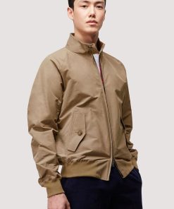 Uomo BARACUTA | Baracuta Harrington Jacket G9 Racing Tan