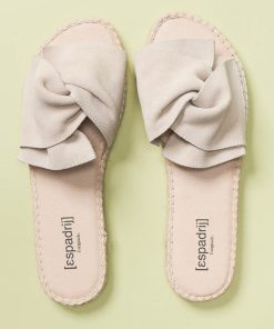 Donna GHIGLINO 1893 | Espadrillas Plage Fiocco Beige