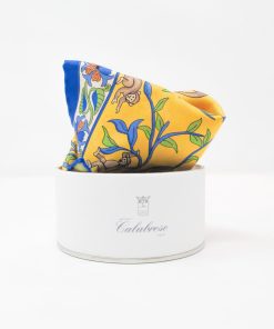 Uomo CALABRESE | Pochette Pura Seta Calabrese Napoli