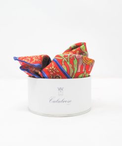 Uomo CALABRESE | Pochette Pura Seta Calabrese Napoli