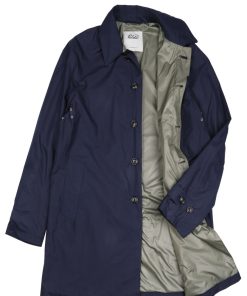 Uomo VALSTAR | Trench Valstar Pocket Nylon Navy