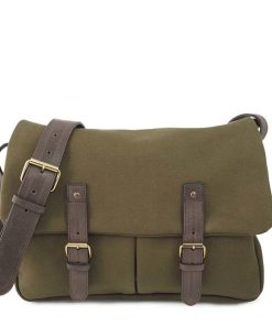 Donna C.OUI PARIS | Borsa Postina Brussels Verde Militare