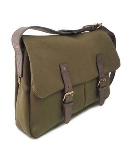 Donna C.OUI PARIS | Borsa Postina Brussels Verde Militare