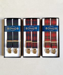 Uomo GHIGLINO 1893 | Bretelle Tartan