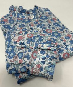 Donna GHIGLINO 1893 | Camicia Gughi Collo Rouches Liberty