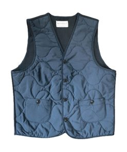 Uomo GHIGLINO 1893 | Gilet Carter Chesapeakes Trapuntato Blu