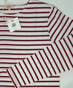 Uomo AMOUR LUX | Armour Lux Camicia Bretone Leggera Riga Rossa