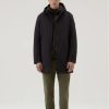 Uomo WOOLRICH | Giacca Woolrich 3In 1 Padded Coat Col. Melton Blue