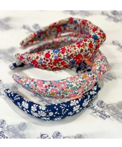 Donna GHIGLINO 1893 | Cerchietto Nodo Made With Liberty Fabrics