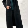 Donna GHIGLINO 1893 | Cappotto Angelina Lungo Nero