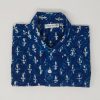 Uomo GHIGLINO 1893 | Camicia Jaipur Indian Print Blu