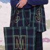 Donna GHIGLINO 1893 | Shopper Tartan Alphabet Style