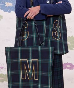 Donna GHIGLINO 1893 | Shopper Tartan Alphabet Style