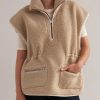 Donna BELLEROSE | Gilet Pile Collo Alto