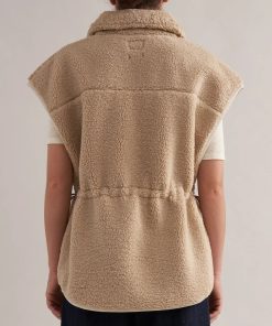 Donna BELLEROSE | Gilet Pile Collo Alto