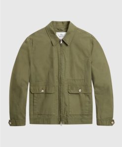 Uomo WOOLRICH | Woolrich Giacca Crew Cotone Ivy Green