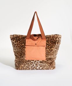 Donna GHIGLINO 1893 | Shopper Eco Fur Leopard Print