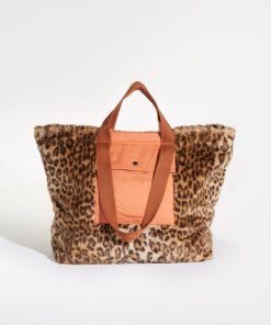 Donna GHIGLINO 1893 | Shopper Eco Fur Leopard Print