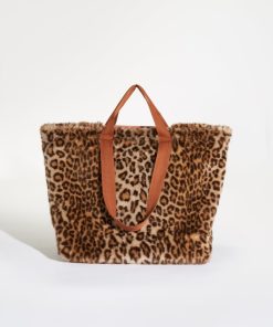 Donna GHIGLINO 1893 | Shopper Eco Fur Leopard Print