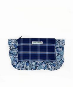 Accessori GHIGLINO 1893 | Pochette Lilla Liberty And Tartan Fabric