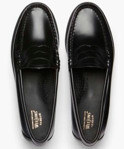 Donna GH BASS WEEJUNS | Gh Bass Penny Loafers Nero