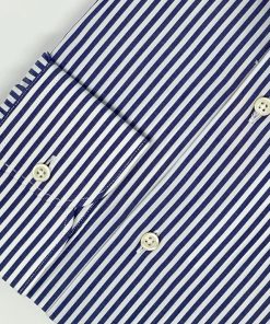 Uomo GHIGLINO 1893 | Camicia Bastoncino Blu