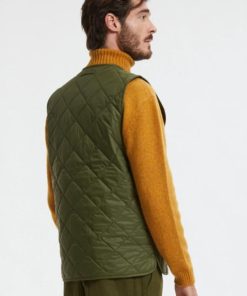 Uomo BARACUTA | Baracuta Gilet Miller Verde Militare