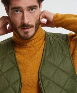 Uomo BARACUTA | Baracuta Gilet Miller Verde Militare