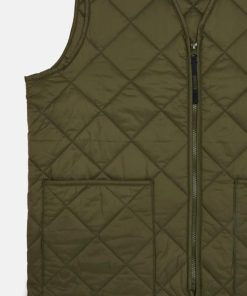 Uomo BARACUTA | Baracuta Gilet Miller Verde Militare