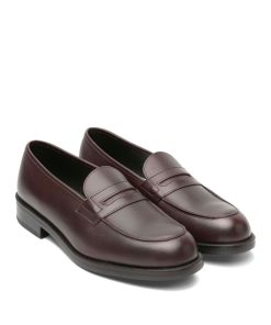 Uomo GHIGLINO 1893 | Mocassino Penny Loafers Burgundy