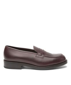 Uomo GHIGLINO 1893 | Mocassino Penny Loafers Burgundy