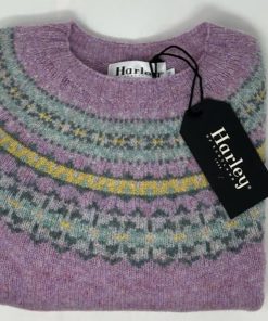 Donna HARLEY OF SCOTLAND | Maglione Shetland Fair Isle Harley Of Scotland For Ghiglino