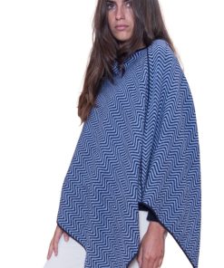 Donna GHIGLINO 1893 | Poncho Double Face