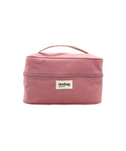 Accessori HINDBAG | Beauty Case Tela Rosa Antico